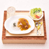 Miniature food "Beef curry" Artist: Kyoto Mamehiro (1/12 scale)