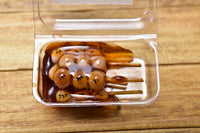 Miniature food Mitarashi dumpling Artist: Kyoto Mamehiro (1/12 scale) [Product number: 38471]