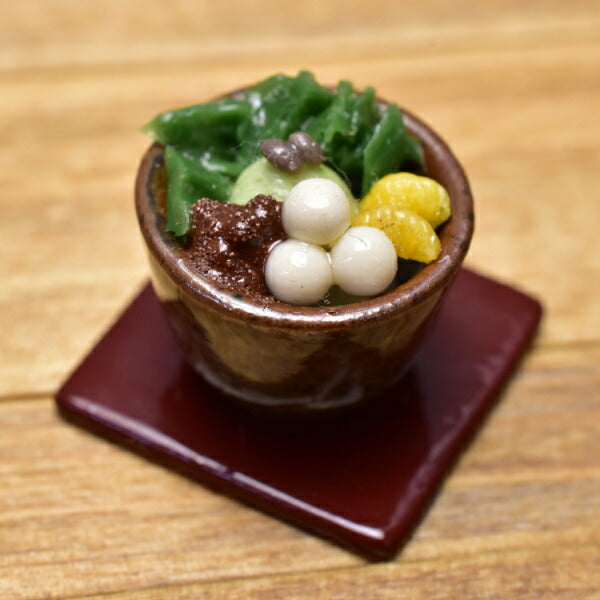 Miniature food Matcha jelly Artist: Kyoto Mamehiro (1/12 scale) [Product number: 38472]