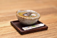 Miniature food Herring soba Artist: Kyoto Mamehiro (1/12 scale) [Product number: 38478]