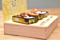 Miniature food Lunch box 3 types set Artist: Kyoto Mamehiro (1/12 scale) [Product number: 38479]