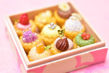 Miniature food Petit tart assortment & small message card 2022 new item [Miniature artist Kyoto Mamehiro limited sale]