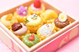 Miniature food Petit tart assortment & small message card 2022 new item [Miniature artist Kyoto Mamehiro limited sale]