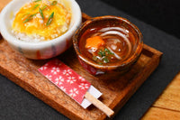 Miniature Food Oyakodon/Small Udon Miniature Artist: Kyoto Mamehiro (1/12 scale) [Item number: 43034] *Not food