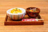 Miniature Food Oyakodon/Small Udon Miniature Artist: Kyoto Mamehiro (1/12 scale) [Item number: 43034] *Not food