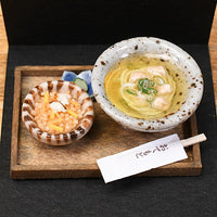 Miniature Food Torinamba Udon/Matsutake Rice Miniature Artist: Kyoto Mamehiro (1/12 scale) [Item number: 43035] *Not food