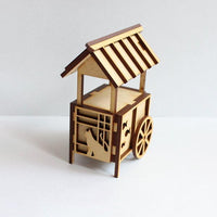 Cat miniature stall (Nyatai) 1/12 scale Dollhouse