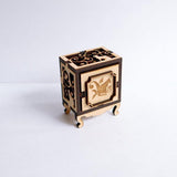 Cat Miniature Rococo Mini Nyan Chest 1/12 Scale Dollhouse