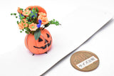 Miniature parts Halloween pumpkin flower arrangement [BDH025]