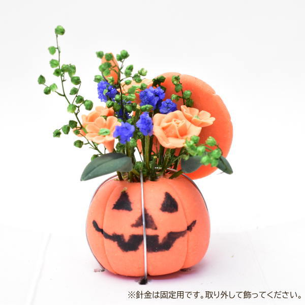 Miniature parts Halloween pumpkin flower arrangement [BDH025]