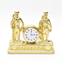 Miniature parts Soldier's table clock [SAD1660]