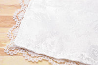 [Lady Une's favorite] Miniature parts [Bed sold separately] White lace linen set with 2 pillows [LA047]