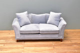 Miniature furniture Blue gray bell bed double sofa [SA9317]