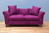 Miniature furniture Plum bell bed double sofa [SA3633]