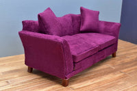 Miniature furniture Plum bell bed double sofa [SA3633]