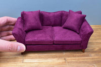 Miniature furniture Plum bell bed double sofa [SA3633]