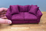 Miniature furniture Plum bell bed double sofa [SA3633]