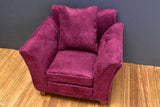 Miniature furniture Plum bell bed armchair [SA3621]