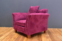 Miniature furniture Plum bell bed armchair [SA3621]