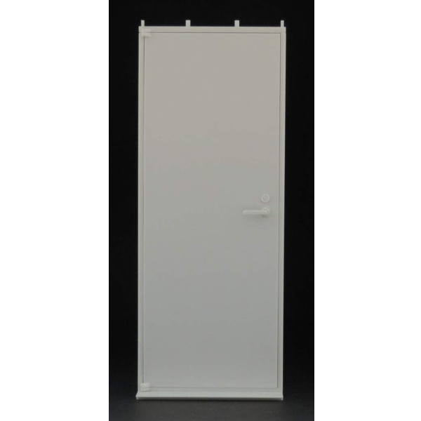 Miniature 1/12 scale emergency door plastic model (pinktank)