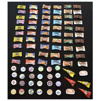 1/12 scale ice cream set of 90 miniature production kit (pinktank)