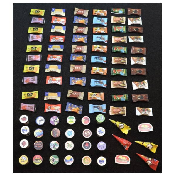 1/12 scale ice cream set of 90 miniature production kit (pinktank)