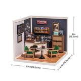 ROLIFE DIY Miniature House Super Creator Series [DW001B: Coffee Lounge] [m-s]