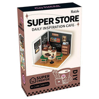 ROLIFE DIY Miniature House Super Creator Series [DW001B: Coffee Lounge] [m-s]
