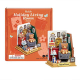Rolife Miniature Dollhouse Kit Mini Size [DS028: Mini Living] [m-s]