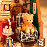 Rolife Miniature Dollhouse Kit Mini Size [DS028: Mini Living] [m-s]