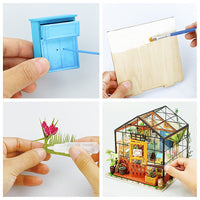 Rolife Miniature Dollhouse Kit Mini Size [DG104: Garden House] [m-s]