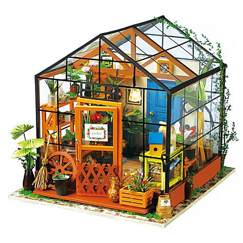 Rolife Miniature Dollhouse Kit Mini Size [DG104: Garden House] [m-s]