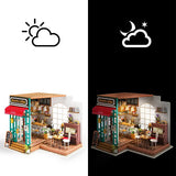 Rolife Miniature Dollhouse Kit Mini Size [DG109: Cafe Time] [m-s]