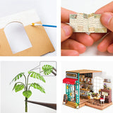 Rolife Miniature Dollhouse Kit Mini Size [DG109: Cafe Time] [m-s]