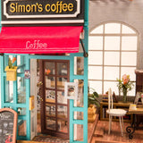 Rolife Miniature Dollhouse Kit Mini Size [DG109: Cafe Time] [m-s]