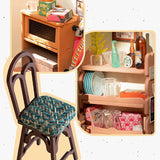 Rolife Miniature Dollhouse Kit Mini Size [DG159: Cooking time] [m-s]