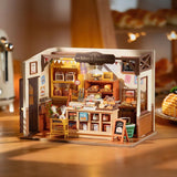 Rolife Miniature Dollhouse Kit Mini Size [DG161: Evening bakery] [m-s]