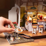 Rolife Miniature Dollhouse Kit Mini Size [DG162: No.17 Coffee Shop] [m-s]