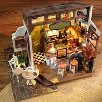 Rolife Miniature Dollhouse Kit Mini Size [DG162: No.17 Coffee Shop] [m-s]