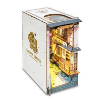 Rolife DIY Book Nook Series Miniature House Kit [TGB01: Sakura Densya]