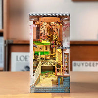 Rolife DIY Book Nook Series Miniature House Kit [TGB01: Sakura Densya]