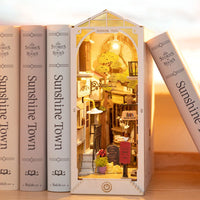 Rolife DIY Book Nook Series Miniature House Kit [TGB01: Sakura Densya]