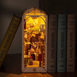 Rolif DIY Book Nook Series Miniature House Kit [TGB02: Sunshine Town]