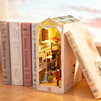 Rolif DIY Book Nook Series Miniature House Kit [TGB02: Sunshine Town]