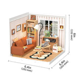 ROLIFE DIY Miniature House Super Creator Series [DW007: Living Room]