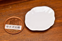 Miniature Pottery L size [MMPP5] (Ceramic plate/Color: white)