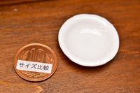 Miniature Pottery L size [MMPP9] (Ceramic bowl/Color: white)