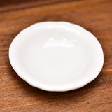 Miniature Pottery L size [MMPP9] (Ceramic bowl/Color: white)