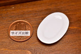 Miniature Pottery L size [MMPP11] (Ceramic plate/Color: white)