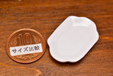 Miniature Pottery L size [MMPP13] (Ceramic plate/Color: white)